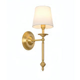 Vintage Gold Copper Wall Sconce