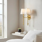 Vintage Gold Copper Wall Sconce