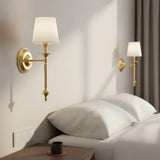 Vintage Gold Copper Wall Sconce