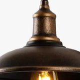 Vintage Gooseneck Outdoor Metal Wall Light