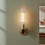 Vintage Retro Brass Dome-Shaped Wall Sconce
