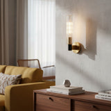 Vintage Retro Brass Dome-Shaped Wall Sconce