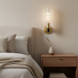 Vintage Retro Brass Dome-Shaped Wall Sconce