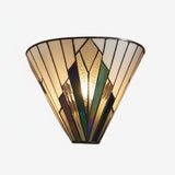 Tiffany Art Deco Conical Glass Wall Light