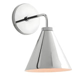 Industrial Style Metal Cone Wall Sconce