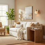 Modern Cylindrical Ceramic Shade Wall Sconce