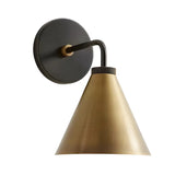 Industrial Style Metal Cone Wall Sconce