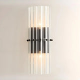 Luxury Crystal Vertical-Striped Wall Sconce