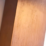 Vintage Minimalist Walnut Vertical Wall Sconce
