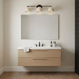 Modern Metal Dome Three-Head Wall Sconce