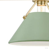Elegant Metal Cone Colorful Wall Lamp