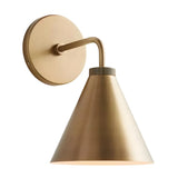 Industrial Style Metal Cone Wall Sconce