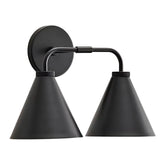 Industrial Style Metal Cone Wall Sconce