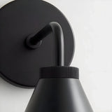 Industrial Style Metal Cone Wall Sconce