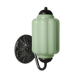Vintage Glass Lantern-Shaped Eloise Wall Sconce