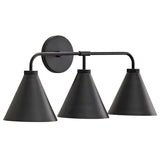 Industrial Style Metal Cone Wall Sconce