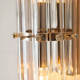 Luxury Crystal Vertical-Striped Wall Sconce