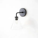 Industrial Style Metal Cone Wall Sconce