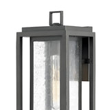 Industrial Seedy Glass Lantern Wall Lamp