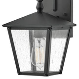 Minimalist Waterproof Metal Seedy Glass Wall Lamp