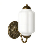 Vintage Glass Lantern-Shaped Eloise Wall Sconce
