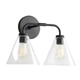 Industrial Style Metal Cone Wall Sconce