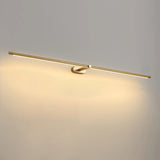 Modern Minimalist Linear Metal Wall Sconce
