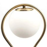 Modern Glossy Globe Glass Wall Sconce