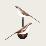 Modern Indoor Bird-Shaped Metal Wall Sconce