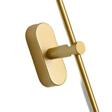 Modern Minimalist Linear Metal Wall Sconce