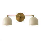 Modern Half-Ball Vanity Metal Wall Sconce